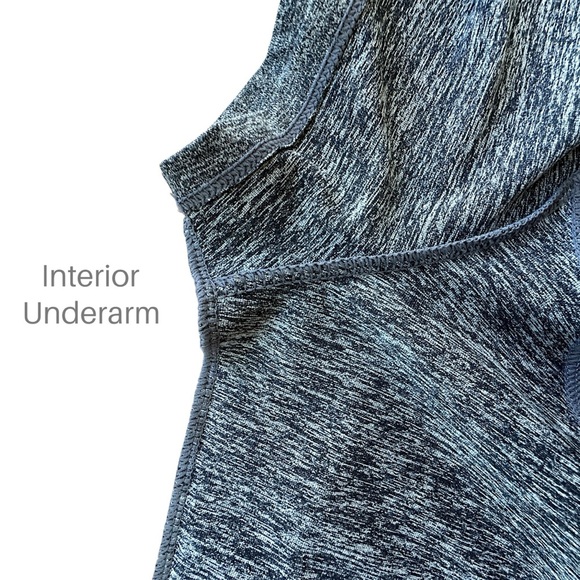 J JILL | NWOT FIT MARLED V-NECK DRESS BLACK & GRAY POCKETS | SMALL - Picture 8 of 13